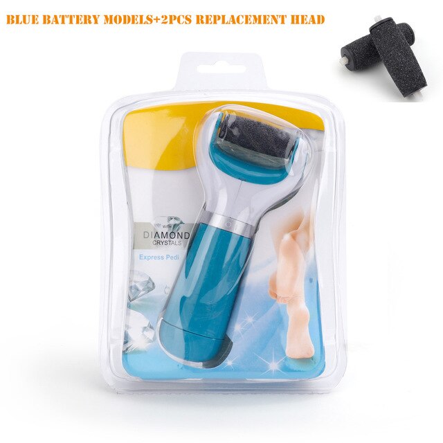 Electric Foot File Care Tool Feet Hard Dead Skin Removal Battery Power Foot USB Exfoliator Heel Callus Remover Pedicure Device