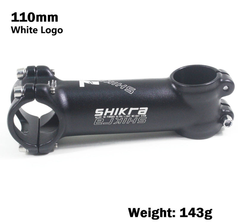 Vástago de bicicleta SHIKRA, vástago de bicicleta de carretera de montaña, vástago ultraligero de 31,8mm, vástago de manillar de 7 grados 45 55 65 70 80 90 100 110mm, vástago de bicicleta