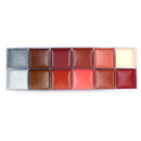 IMAGIC 12 colores Flash tatuaje cara pintura corporal pintura al óleo uso artístico en fiesta de Halloween vestido de lujo herramienta de maquillaje de belleza