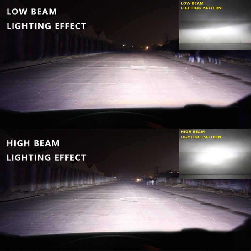 Nighteye Led H4 H7 H8 H9 H11 8000LM 50W 6500K Car LED Headlights White Fog Lamps 9005 HB3 9006 HB4 Fog Light Bulbs