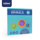 MiDeer Baby Drawing Toy Magical Variety Flower Ruler 3-6Years Kindergarten Gear Classics Imagination Creative Painting Template