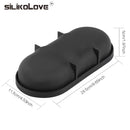 SILIKOLOVE Silicone Molds Non-Stick Baking Molds Tools Flat Round Shaped Mousse For Bakeware Cake Tools