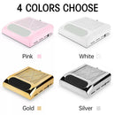 Nail Dust Collector Fan Vacuum Cleaner Manicure Machine Tools With Filter Strong Power Nail Art Tool Nail Vacuum Cleaner