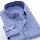 SHAN BAO 6XL 7XL 8XL 9XL 10XL men's professional long-sleeved shirt 2022 business casual large size loose solid color shirt