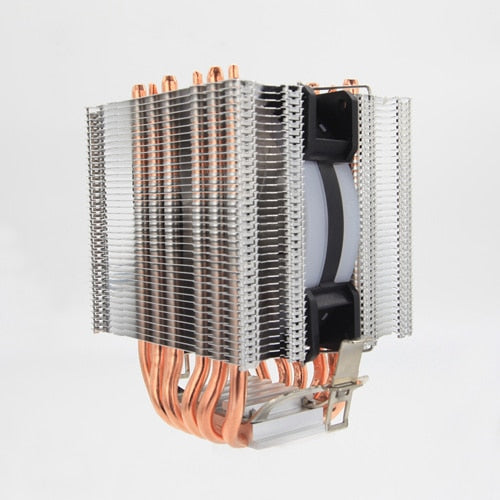 ALSEYE DR-90 CPU-Kühler 6 Heatpipe mit CPU-Lüfter RGB 4pin Hochwertige CPU-Kühlung Neue Ankunftsunterstützung LGA775/115X/1200/1366/2011