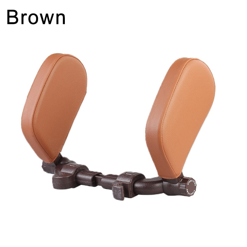Car Seat Neck Headrest Rest Cushion Support Solution Comfortable Auto Seat Head Pillows For Kids Adults Auto Seat Accessories