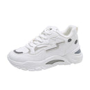 New 2022 Winter Vulcanized Snow Boots Women Pu Leather Sport Shoes Female Outdoor Cotton-padded Shoes Warm Sneakers White Pink