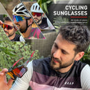 2022 New 1 Lens Cycling Eyewear Sport Running Riding Fishing Glasses Motorcycle Bicycle Goggle MTB Road Bike Sunglasses