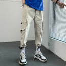 LAPPSTER, ropa informal japonesa para hombre, pantalones Cargo 2022, monos para hombre con bolsillos, pantalones para correr de Hip Hop, pantalones de chándal negros a la moda, 5XL