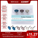 AZDENT 6pcs/Set Dental Composite Resin Wheel High Efficiency for Dentists Teeth Care Tools Whitening Diamond System Polish