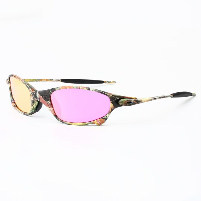 MTB Mann Polarisierte Sonnenbrille Radfahren Brille UV400 Angeln Sonnenbrille Metall Fahrradbrille Radfahren Brillen Reitbrille B2-6