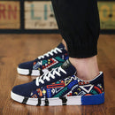 Spring Autumn Men Shoes Fashion Graffiti Men&