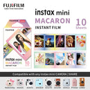 Origin Fujifilm Instax Mini Film 10-100 Sheets Photo Paper for Fuji Instant Film Cameras Instax Mini 11 8 9 90 Link Liplay EVO