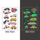 Tattoo-Aufkleber Leuchtendes Kind Kind Temporäre Fake Tattoos Glow Paste auf Gesicht Arm Bein für Kinder Körperkunst Meerjungfrau Aufkleber