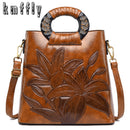 Brown Luxury Handbags Women Bags Designer High Quality Leather Handbag Fashion Shoulder Crossbody Bag for Women 2020 Tote Bag