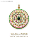 Pendants Golden Mythical Aztec Amulet,New Jewelry Vintage 925 Sterling Silver Accessories Powerful Magic Gift For Women Men