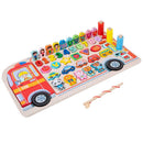 Wooden Montessori Educational Toys For Children Kids Early Learning Infant Shape Color Match Board Toy For 3 Year Old Kids Gift