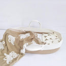 Baby Cradle  Excellent Cotton Nursery Baby Sleeping Basket  Portable Baby Sleeping Bed