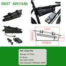 LG Tesla EBike Battery 21700 18650 Triangle Bateria Pack 36V 48V 52V 20Ah 24Ah 28.8Ah  for 750W 500W 1000W 2000W Motor