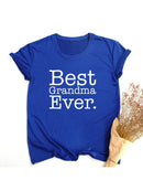 Bestes Oma-T-Shirt Bestes Mama-T-Shirt Geschenk für neues Grammy-niedliches Muttertags-T-Stück Lustige Großmutter-T-Shirts Kleidung