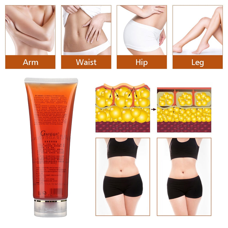 Gewicht Fettverbrennung Verlust Abnehmen Gel Massagegerät Ultraschall Massage Gel RF Kavitation Körper Bein Taille Wirksame Anti Cellulite