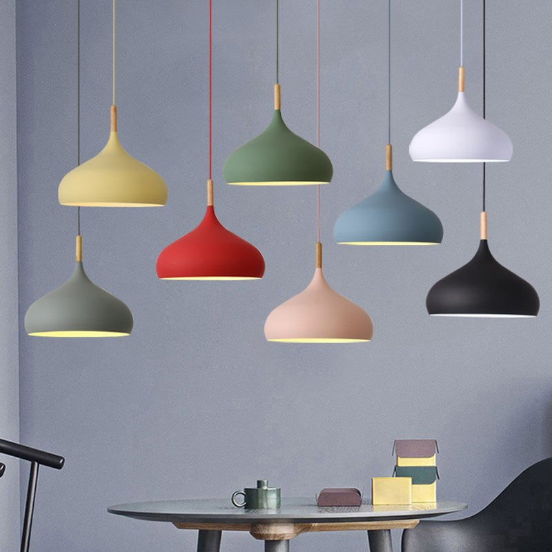 Nordic Simple Pendant lights LED Hanging Lamp for Living Room Kitchen Cafe Dining Room Table Home Décor E27 Lighting Fixtures