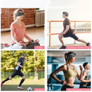 Diadema inalámbrica con Bluetooth para música, banda para el sudor elástica deportiva para correr, diademas para dormir, auriculares con altavoz