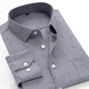 SHAN BAO 6XL 7XL 8XL 9XL 10XL men's professional long-sleeved shirt 2022 business casual large size loose solid color shirt