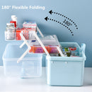 Medicine Box First Aid Storage Box 3 Layers Large Capacity Medical Box Portable Medicine Box Home Medical Box Medicine Chest