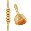 Holztherapie-Massagegerät Lymphdrainage-Massagegerät Anti-Cellulite-Faszien-Massagerolle zur Linderung von Muskelschmerzen im ganzen Körper
