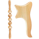 Holztherapie-Massagegerät Lymphdrainage-Massagegerät Anti-Cellulite-Faszien-Massagerolle zur Linderung von Muskelschmerzen im ganzen Körper