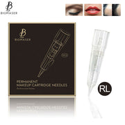 Biomaser Professional Permanent Makeup Cartridge Needles 1R/2R/3RL/5RL Disposable Sterilized Tattoo Pen Machine Needles Tips
