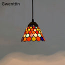 Vintage Tiffany Pendelleuchten Mittelmeer Barock Buntglas Hängelampe Led Küchenleuchten Home Loft Decor