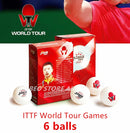 DHS DJ40+ 3-Star TOKYO Games WTT Competition ITTF 3 Star D40+ World Tour Table Tennis Ball Plastic ABS DHS Ping Pong Balls