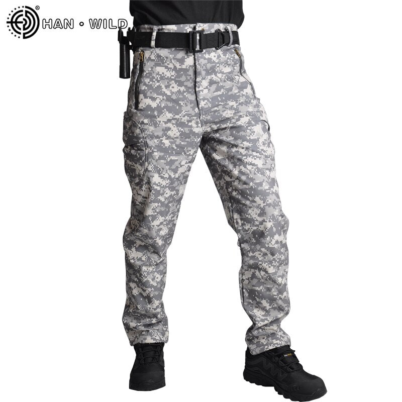 Tactical Pants Camouflage Military Pants Casual Combat Cargo Pants Water Repellent Ripstop Men&