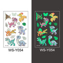 Tattoo-Aufkleber Leuchtendes Kind Kind Temporäre Fake Tattoos Glow Paste auf Gesicht Arm Bein für Kinder Körperkunst Meerjungfrau Aufkleber