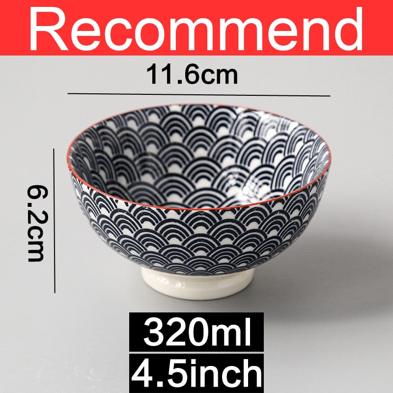 Japanese and Wind 4.5-inch Rice Bowl Ceramic Unglazed Anti-scalding Bowl European Simple Household Soup Bowl  High-legged