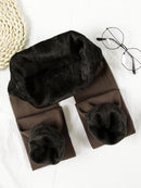 ATHVOTAR Winter Warm Leggings Women High Waist Girl Casual Leggins Thicken Push Up Elasticity Leggings for Women