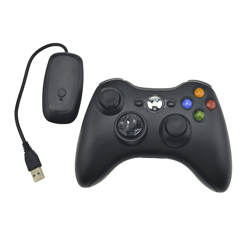 Wireless Controller für Microsoft Xbox 360 mit PC-Empfänger Wireless 2.4G Gamepad Joystick Controler