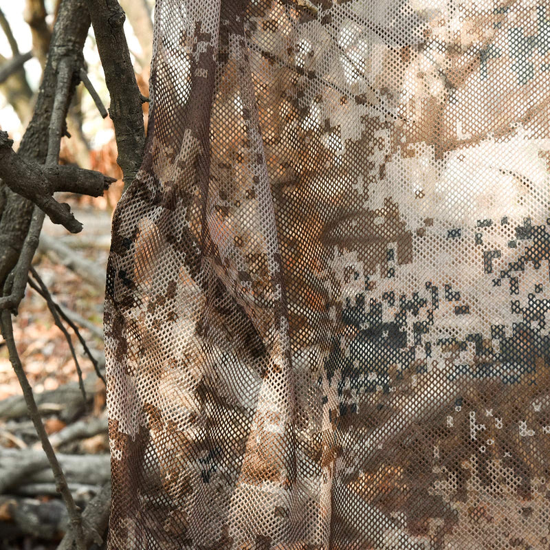 LOOGU 300D Durable Soundless Camo Netting Cover for Hunting Duck Blind Outdoor Garden Decoration Awning Fence Mesh Shade Camping