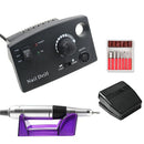 1 Set 20W 35000RPM Professional Electric Nail Drill Machine Kit Mill Cutter Pedicure Nail File Manicure Machine Nail Art Tools