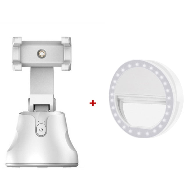 Portable All-in-one Auto Smart Shooting Selfie Stick ,  360 Rotation Auto Face Tracking Object Tracking vlog Camera Phone Holder