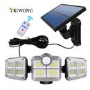 20 W superhelle Solarleuchten, 122/333 LEDs, IP65 wasserdicht, für den Außen- und Innenbereich, Solarlampe mit verstellbarem Kopf, großer Beleuchtungswinkel
