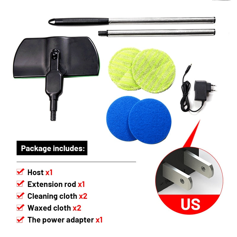 Mop Electric Sweeper Cordless Spin Mop Floor Polisher  Rechargeable Powered Scrubber Vacuum Cleaner Electric Home Cleaning Tools