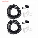 Retevis Throat Mic Walkie-Talkie Headset Transceiver Covert Tube Finger PTT Earpiece For Kenwood Baofeng UV 5R UV 82 RT622 RB618