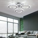 Modern Lustre Chrome Crystal Chandeliers Lighting Led Hanging Ceiling Lamp For Kitchen  Plafon Lamparas De Techo Luminaire