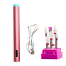 Electric Portable Manicure Machine Set Led Mini Nail Drill Pen Bits Cutter for Removing Gel Varnish Nail Pedicure Grinding Tools