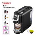 HiBREW Coffee Machine 19Bar 4in1 Multiple Capsule Expresso  Cafetera Dolce Milk&amp;Nexpresso Capsule ESEpod  Ground Coffee Pod H2