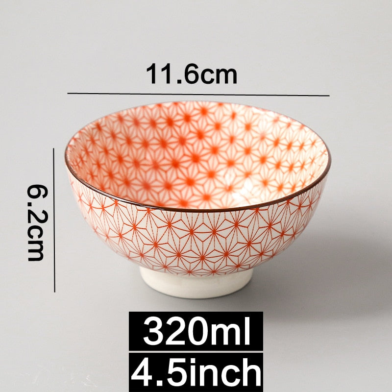 Japanese and Wind 4.5-inch Rice Bowl Ceramic Unglazed Anti-scalding Bowl European Simple Household Soup Bowl  High-legged