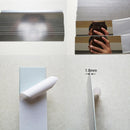 10 stücke Spiegellinie Acryl 3D Wandaufkleber wohnzimmer dekoration Selbstklebend Decke Taille linie Wanddekor 45 cm lang